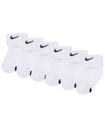 Носки Nike для мальчиков и девочек с разноцветным логотипом, упаковка из 6 шт.