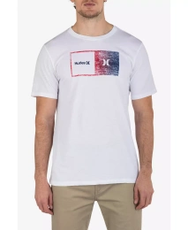 Футболка мужская Hurley Everyday Halfer Gradient с коротким рукавом