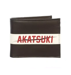 Мужской кошелек Naruto Akatsuki из нейлона и полиуретана с аппликацией из искусственной кожи