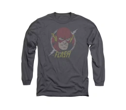 Мужская футболка Flash Dc DC Comics Vintage Voltage с длинным рукавом для взрослых