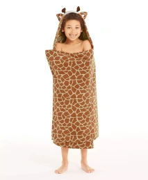 Детское хлопковое полотенце с капюшоном Lands' End