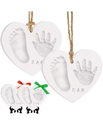 KeaBabies Adore Baby Hand and Footprint Kit, Dog Paw Print Kit, Baby Handprint Decoration Kit для новорожденных, младенцев, мальчиков, девочек
