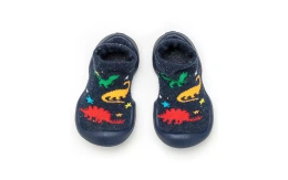 Komuello Младенцы Мальчики Дышащие Моющиеся Нескользящие Носки Обувь Динозавры