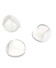 Угловые защитные накладки для малышей Jool Baby (24 шт. в упаковке) Ультрапрозрачная защита углов стола - Долговечный предварительно нанесенный клей - Безопасность мебели и краев