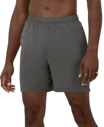 Мужские облегающие быстросохнущие однотонные спортивные шорты Champion длиной 7 дюймов