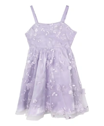 Редкие выпуски больших девочек сутажное платье с завышенной талией