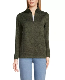 Женская флисовая кофта-свитер Lands' End