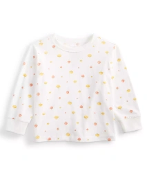 Футболка с длинными рукавами и принтом грибов для мальчиков First Impressions Baby Boys, созданная для Macy's