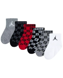 Носки Jordan Baby Monogram, 6 шт. в упаковке