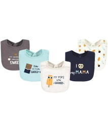 Хлопковые нагрудники для мальчиков Hudson Baby