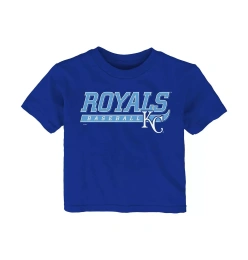 Футболка Outerstuff Infant Boys and Girls Royal Kansas City Royals Take The Lead