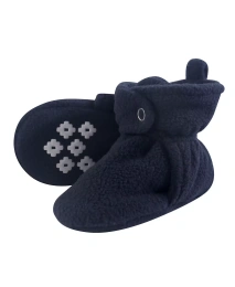 Уютные флисовые пинетки Little Treasure для девочек, светло-розовые, 0-6 месяцев