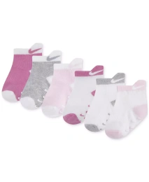 Носки Nike для малышей Tab Gripper, упаковка из 6 шт.