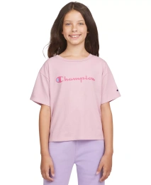 Футболка с логотипом Champion Big Girls Meet & Greet