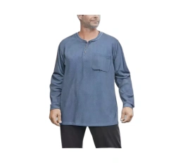 Boulder Creek Big & Tall от KingSize Thermal Pocket Удлиненная хенли