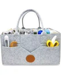 KeaBabies Оригинальный органайзер для детских подгузников, большой органайзер для хранения вещей в детской комнате, пеленальный столик