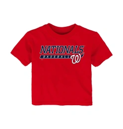 Outerstuff Baby Boys and Girls Красная футболка Washington Nationals Take The Lead