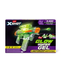 X-Shot Hyper Gel светящийся в темноте бластер