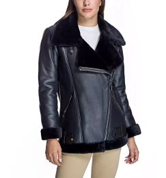 Женская мотоциклетная куртка оверсайз Julia & Stella By Maximilian