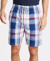 Мужские пижамные шорты Nautica Cotton Plaid