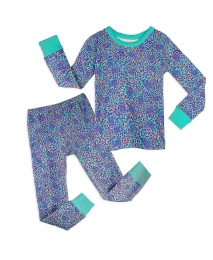 Пижама облегающая Mightly Big Girls Rebel x Kids' Fair Trade из 100% органического хлопка, комплект из 2 предметов