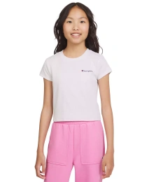 Футболка Champion Big Girls с круглым вырезом и короткими рукавами