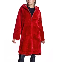 Женская парка из овчины Julia & Stella By Maximilian