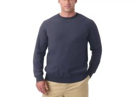 Толстовка KingSize Big & Tall из флиса с круглым вырезом