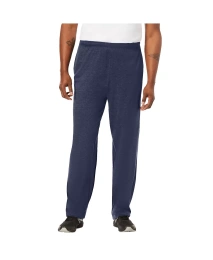 Легкие спортивные штаны KingSize Big & Tall из джерси с открытым низом