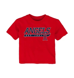 Футболка Outerstuff Infant Boys and Girls Red Los Angeles Angels Take The Lead