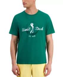 Футболка мужского клуба Best Dad By Par Regular-Fit с рисунком, созданная для Macy's