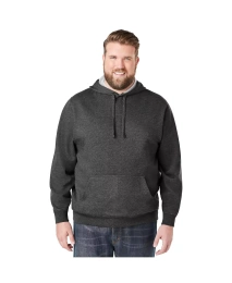 Толстовка из флисового пуловера KingSize с капюшоном