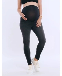 Материнство Материнство Женские секретные джинсы Fit Over the Belly Длина до щиколотки Узкие джинсы - Материнство Материнство