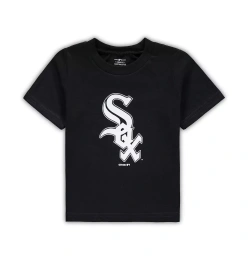 Футболка Outerstuff Infant Boys and Girls Black Chicago White Sox Primary Team с логотипом