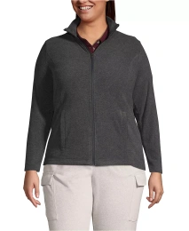 Куртка Lands' End Plus Size Thermacheck 100 из флиса