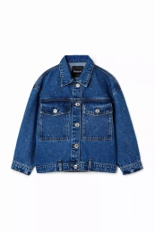 Джинсовая куртка Trucker для девочек Desigual Girls