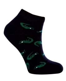 Носки женские Love Sock Company из хлопка Alligator W-Cotton, новинка, до щиколотки, с бесшовным носком, упаковка 1 шт.