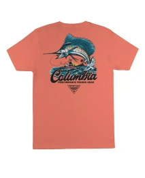 Мужская футболка Columbia Comical с коротким рукавом и графическим принтом