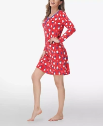 Женская пижама с длинным рукавом INK+IVY