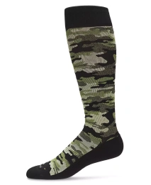 Мужские компрессионные носки MeMoi Camo Nylon