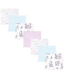 Комплект одеял для новорожденных девочек Hudson Baby из хлопка и полиэфирной фланели, Garden Fairies, один размер