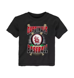Outerstuff Черная футболка для мальчиков и девочек St. Louis Cardinals для специального мероприятия