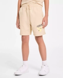 Флисовые шорты Pokemon для маленьких и больших мальчиков с Пикачу