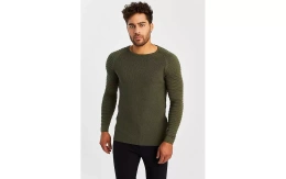 Мужской вязаный пуловер Leif Nelson