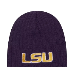 New Era Baby Boys and Girls Purple LSU Tigers Mini Fan Beanie