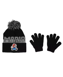 SUPER MARIO Boys Bros Mario Молодежный комплект шапки и перчаток