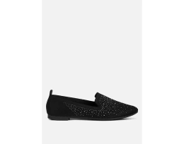 Мокасины London Rag abedi с язычком, украшенные стразами