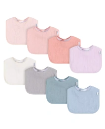 Gerber Baby Muslin 8 шт. в упаковке, слюнявчики