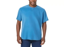 Толстовка KingSize Big & Tall с короткими рукавами из флиса