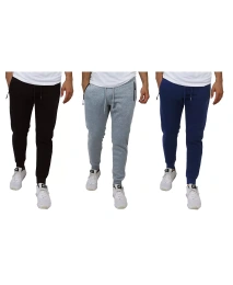 Мужские спортивные штаны Galaxy By Harvic Pro Star Slim Fit с флисовой подкладкой, упаковка из 3 шт.